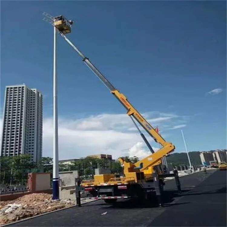 宣城宣州维修路灯的曲臂升降车出租