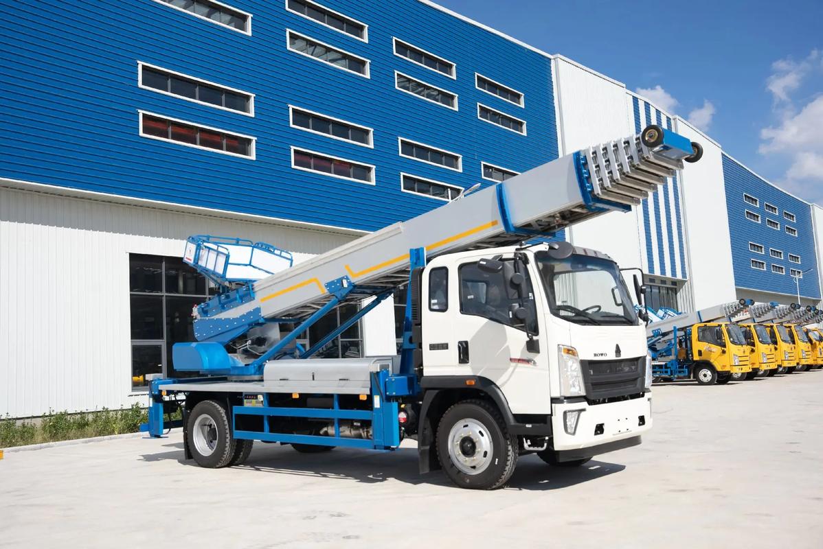 宣城宣州出租云梯车高空作业车 建筑垃圾搬运